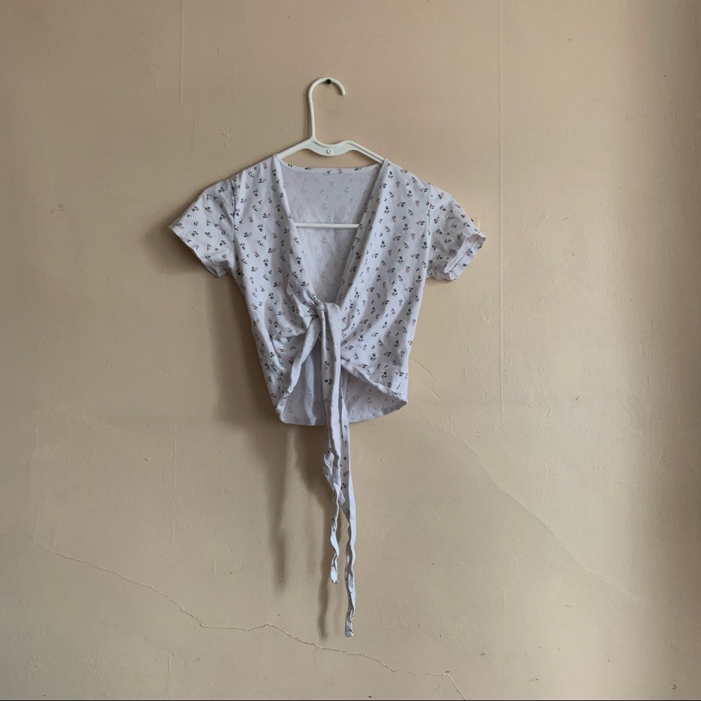 wrap tie shirt
